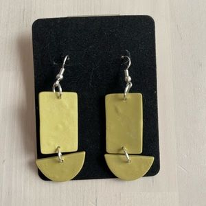 Handmade clay earrings